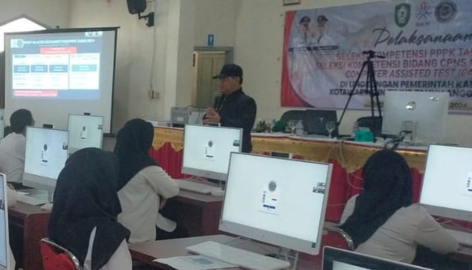 Halikinnor Pantau Pelaksanaan Seleksi PPPK Pemkab Kotim