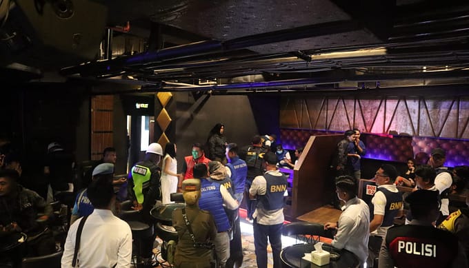 BNNP dan Pemkab Kotim Gelar Razia Narkoba di THM