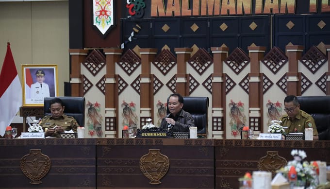 Gubernur Agustiar Sabran Pimpin Konsolidasi dan Umumkan Rotasi Plt. Sekda Kalteng