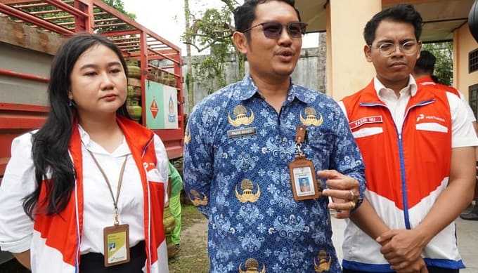 DPKUKMP Palangka Raya Salurkan 200 Tabung Elpiji Subsidi untuk Tekan Harga