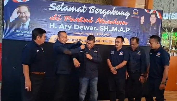 NasDem Kotim “Gaet” Ary Dewar untuk Kuatkan Basis Politik Menuju 2029
