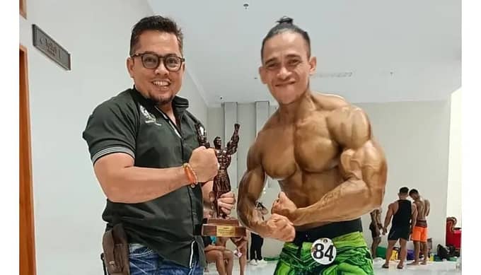 Syahbani Buka Laju Prestasi Kalteng di Kejurnas Binaraga