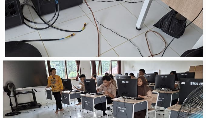 Tenaga Surya dan Starlink Sukses Bantu Gladi AN di Pedalaman